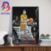 USC Trojans Womens Basketball JuJu Watkins Is The 2024 Ann Meyers Drysdale Award Winner Home Decor Poster Canvas