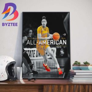 USC Trojans Womens Basketball JuJu Watkins Womens Basketball Coaches Association All-American Home Decor Poster Canvas