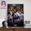 Uconn Huskies Tristen Newton Earns MOP Honors For NCAA March Madness Final Four Mens Basketball Home Decor Poster Canvas