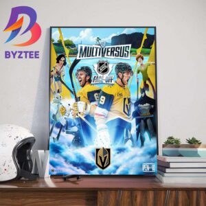 Vegas Golden Knights MultiVersus NHL Face-Off Home Decor Poster Canvas