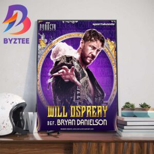Will Ospreay vs Bryan Danielson In An Absolute Classic Match At AEW Dynasty Home Decor Poster Canvas