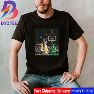 2023-2024 NBA Playoffs Eastern Conference Finals Game 1 Indiana Pacers Vs Boston Celtics Jayson Tatum With The Clutch 3 Points Game Winner In OT Classic T-Shirt