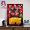 3 Promoted Sides For 2024-2025 Season Premier League Wall Decor Poster Canvas
