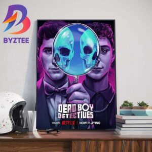 A Netflix Series Dead Boy Detectives Official Poster Home Decor Poster Canvas