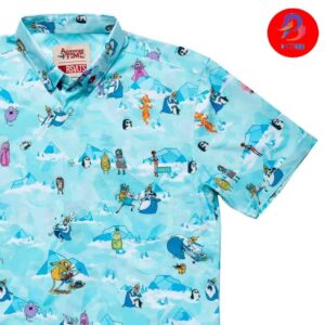 Adventure Time All Hail The Ice King RSVLTS For Men And Women Hawaiian Shirt
