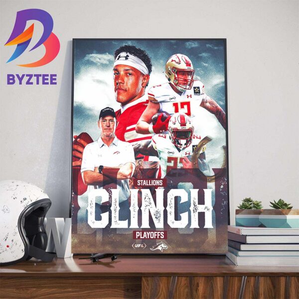 Birmingham Stallions Clinch A Spot In The USFL Conference Championship Game Home Decoration Poster Canvas