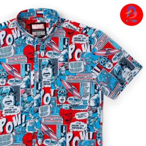 Captain America The First Avenger RSVLTS For Men And Women Hawaiian Shirt