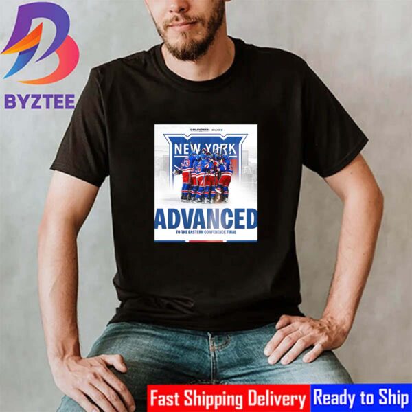 Congratulations To New York Rangers Advanced To The Eastern Conference Final Classic T-Shirt