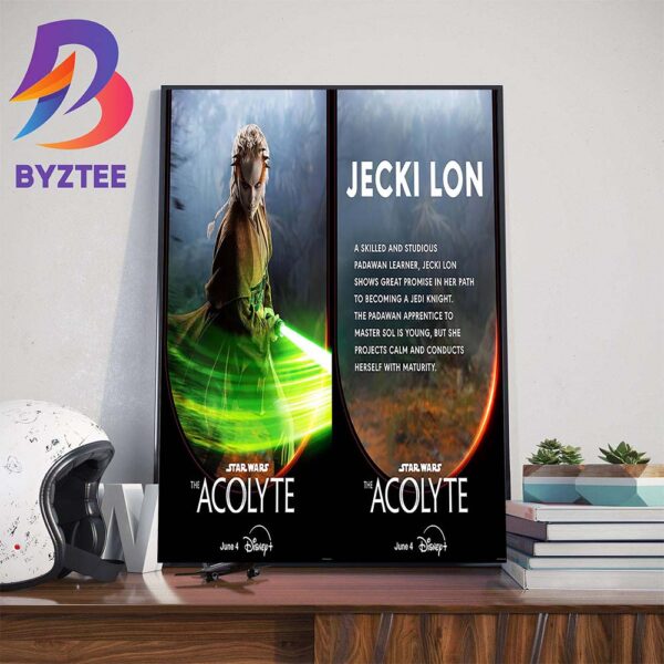 Dafne Keen As Jecki Lon In Star Wars The Acolyte Wall Decor Poster Canvas