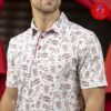 Deadpool Dead Red All Day RSVLTS Politeness For Summer Polo Shirts