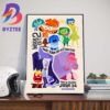 Disney x Pixar Make Room For New Emotions Inside Out 2 Dolby Cinema Poster Movie Wall Decor Poster Canvas
