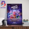 Disney x Pixar Make Room For New Emotions Inside Out 2 Fandango Poster Movie Wall Decor Poster Canvas