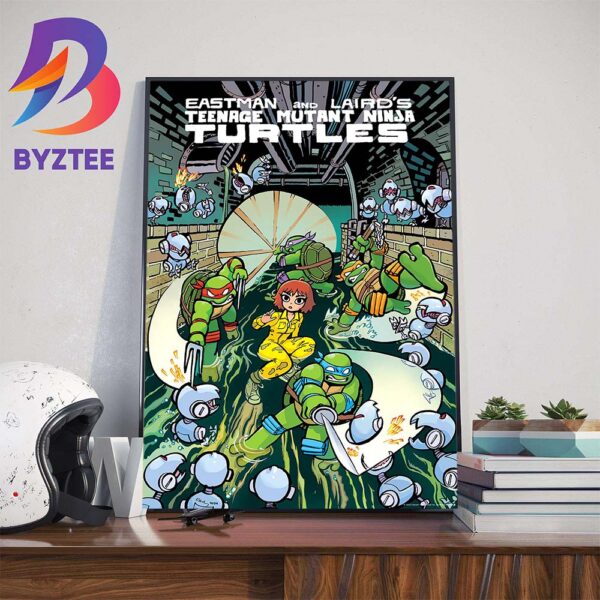 Eastman And Laird’s Teenage Mutant Ninja Turtles Comic Book Bryan Lee O’malley Cover Color Mask Wall Decor Poster Canvas