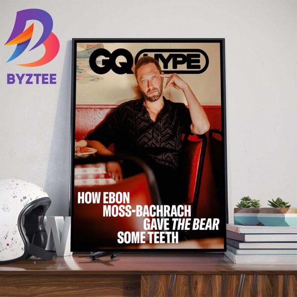 Ebon Moss-Bachrach On Cover Of GQ Hype Wall Decor Poster Canvas
