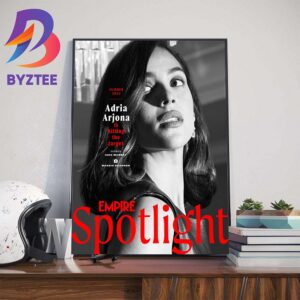 Empire Spotlight Adria Arjona Is Hitting The Target On Cover Empire Magazine Summer 2024 Wall Decor Poster Canvas
