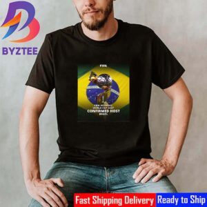 FIFA Womens World Cup 2027 Confirmed Host At Brazil Classic T-Shirt