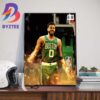 Jayson Tatum And Boston Celtics Sweep The Indiana Pacers To Advance To The 2024 NBA Finals Wall Decor Poster Canvas