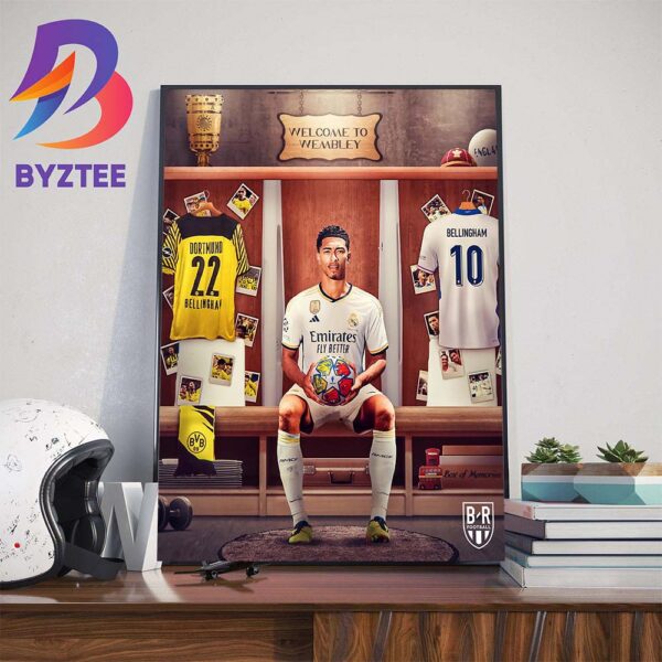 Jude Bellingham Play First UCL Final Against His Former Club In His Home Country Home Decoration Poster Canvas