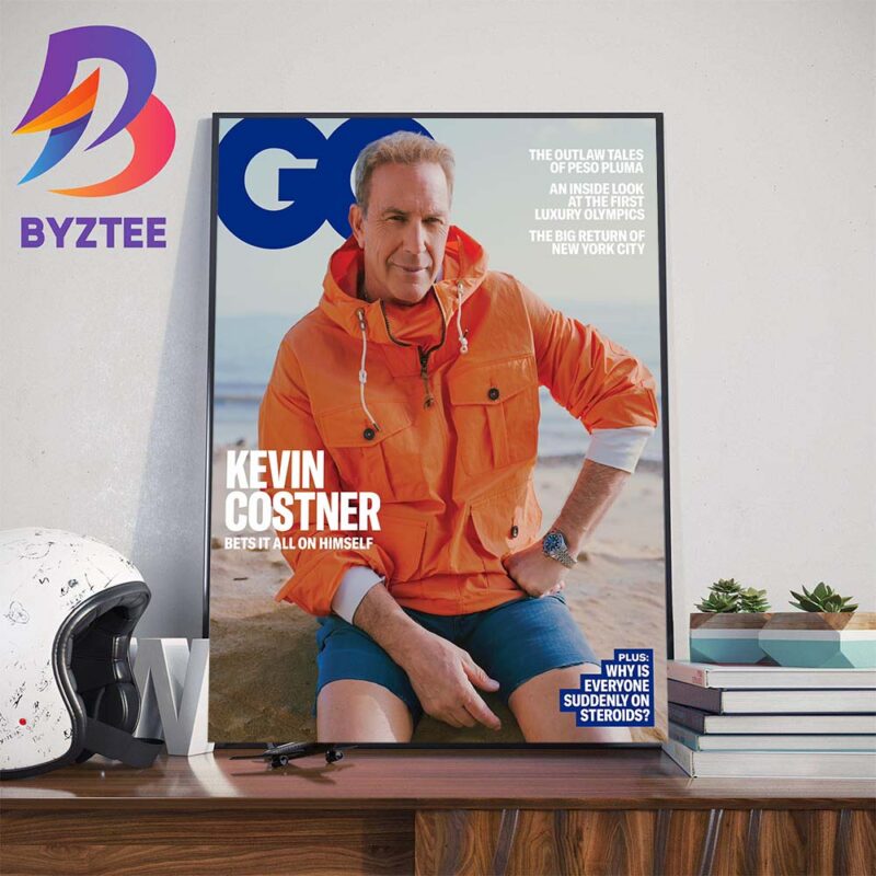 Kevin Costner Bets It All On Himself On The Cover Of GQ Wall Decor ...