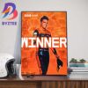 Lando Norris Finally Wins First F1 Race Week At Miami GP Home Decor Poster Canvas
