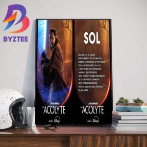 Lee Jung-jae As Sol In Star Wars The Acolyte Wall Decor Poster Canvas