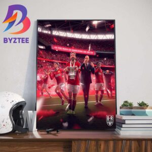 Manchester United Stun Manchester City To Win The FA Cup 2024 Wall Decor Poster Canvas