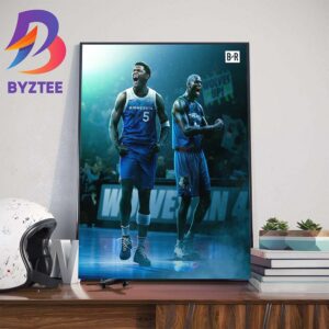 Minnesota Timberwolves Sweep Phoenix Suns To Win Their First NBA Playoff Series Since 2004 Home Decor Poster Canvas