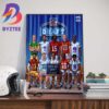 Nikola Jokic And Denver Nuggets Advance 2024 NBA Playoffs Home Decor Poster Canvas