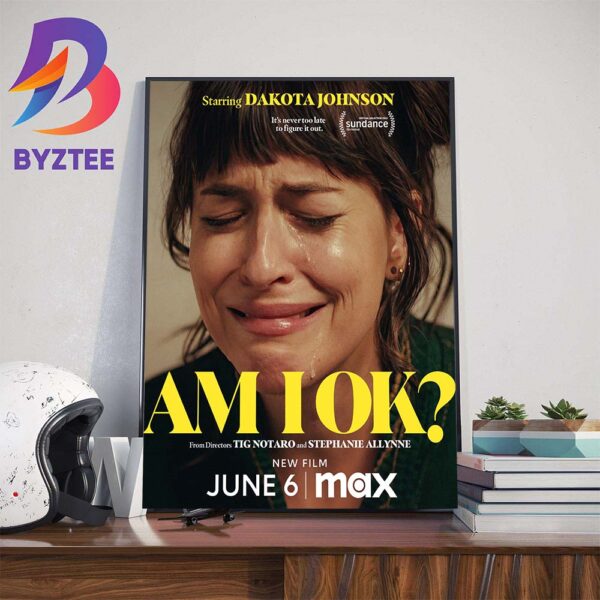 Official Poster Am I OK With Starring Dakota Johnson Wall Decor Poster Canvas