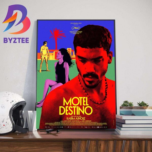 Official Poster For Motel Destino Of Karim Ainouz Wall Decor Poster Canvas