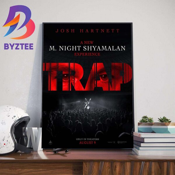 Official Poster For Trap Of M Night Shyamalan Home Decor Poster Canvas