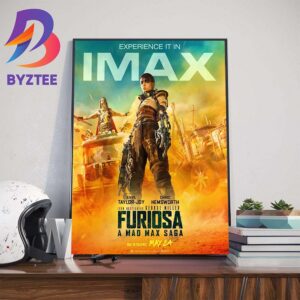 Official Poster Furiosa A Mad Max Saga IMAX Poster Home Decoration Poster Canvas
