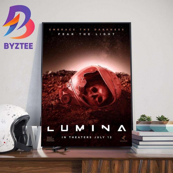 Official Poster Lumina Embrace The Darkness Fear The Light Wall Decor Poster Canvas