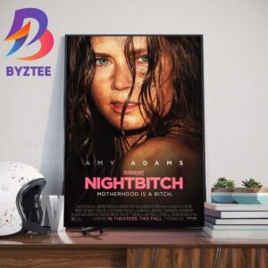 Official Poster Nightbitch With Starring Amy Adams Wall Decor Poster Canvas
