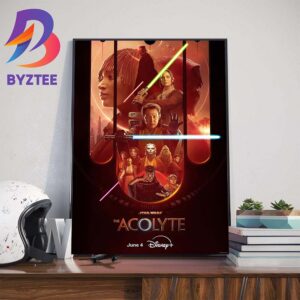 Official Poster Star Wars The Acolyte June 4th 2024 Home Decor Poster Canvas