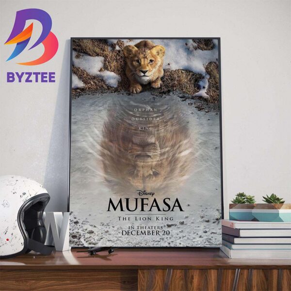 Orphan Outsider King Disney Mufasa The Lion King Official Poster Home Decor Poster Canvas