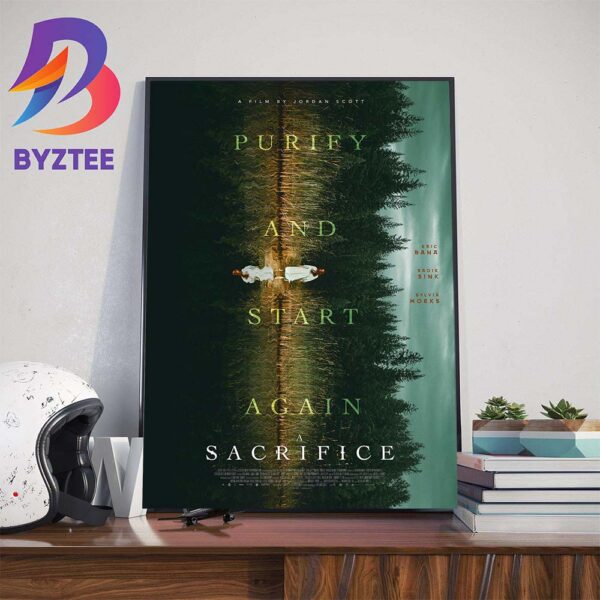 Purify And Start Again Sacrifice Of Jordan Scott Official Poster Wall Decor Poster Canvas