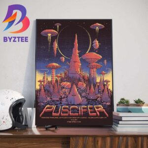 Puscifer Poster At Premier Theater At Foxwoods Resort Casino Mashantucket CT April 5th 2024 Home Decor Poster Canvas