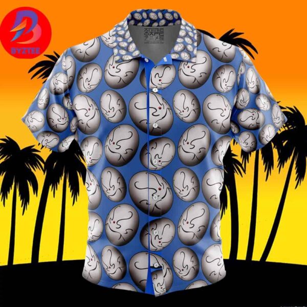 Shizues Mask That Time I got Reincarnated as a Slime For Men And Women In Summer Vacation Button Up Hawaiian Shirt