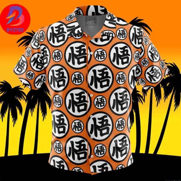 Son Goku Kai Dragon Ball Z For Men And Women In Summer Vacation Button Up Hawaiian Shirt
