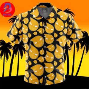 Soul Symbol Soul Eater For Men And Women In Summer Vacation Button Up Hawaiian Shirt