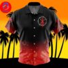 Sukuna Jujutsu Kaisen For Men And Women In Summer Vacation Button Up Hawaiian Shirt