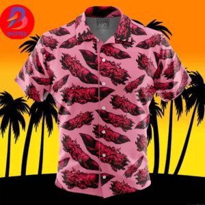 Sukunas Fingers Jujutsu Kaisen For Men And Women In Summer Vacation Button Up Hawaiian Shirt