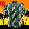 Sylveon Pattern Pokemon For Men And Women In Summer Vacation Button Up Hawaiian Shirt