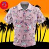 Survey Corps Attack on Titan For Men And Women In Summer Vacation Button Up Hawaiian Shirt
