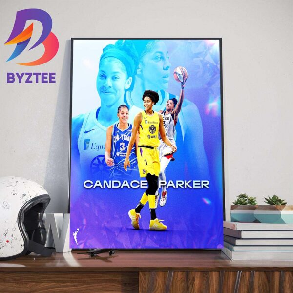 Thank You Candace Parker Changed The Game Forever Home Decor Poster Canvas