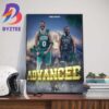 The Boston Celtics Sweep The Indiana Pacers To Advance To The 2024 NBA Finals Wall Decor Poster Canvas