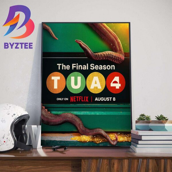 The Final Season Of Umbrella Academy 4 August 8th 2024 On Netflix Wall Decor Poster Canvas