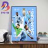 The Final Day History Makers Manchester City Are 2023-2024 Premier League Champions Wall Decor Poster Canvas