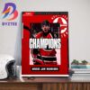 The Florida Panthers Advance To The Eastern Conference Finals 2024 Wall Decor Poster Canvas